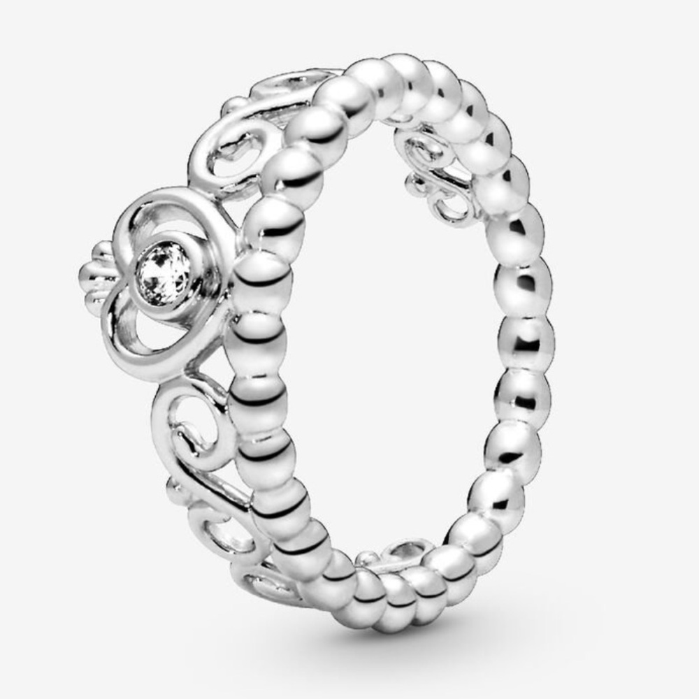 Pandora Silver Bubble Design Ring